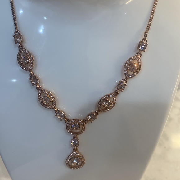 Givenchy Rose Gold Necklace 18”-22” - Picture 2 of 7